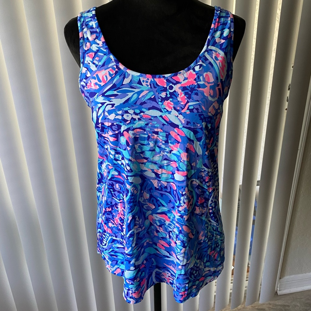 Lilly Pulitzer Gypsea Luxletic Top Size Large